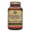 SOLGAR VITAMIN C WITH ROSEHIP 1000MG TABLETS 100