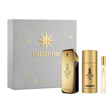 Paco Rabanne 1 Million Men's Fragrance Gift Set (100ml EDT, 150ml Deodorant Spray & 10ml EDT)