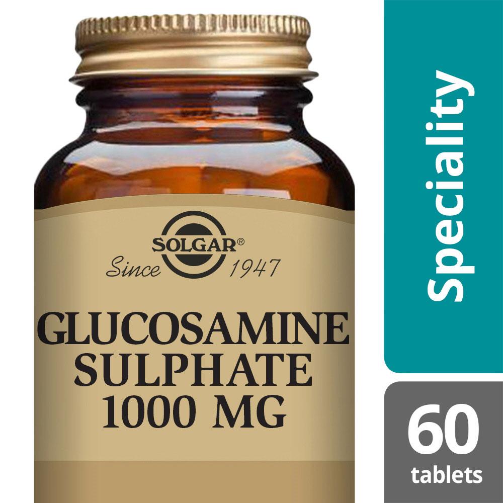 Solgar GLUCOSAMINE SULPHATE 1000MG 60 Health 1st Pharmacy Monaghan