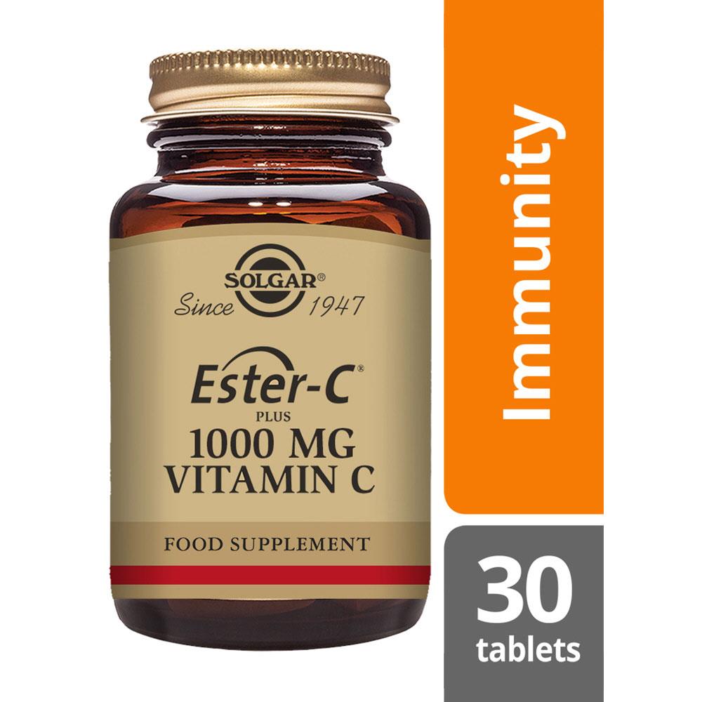 Solgar EsterC® Plus 1000 mg Vitamin C 30 Health 1st Pharmacy
