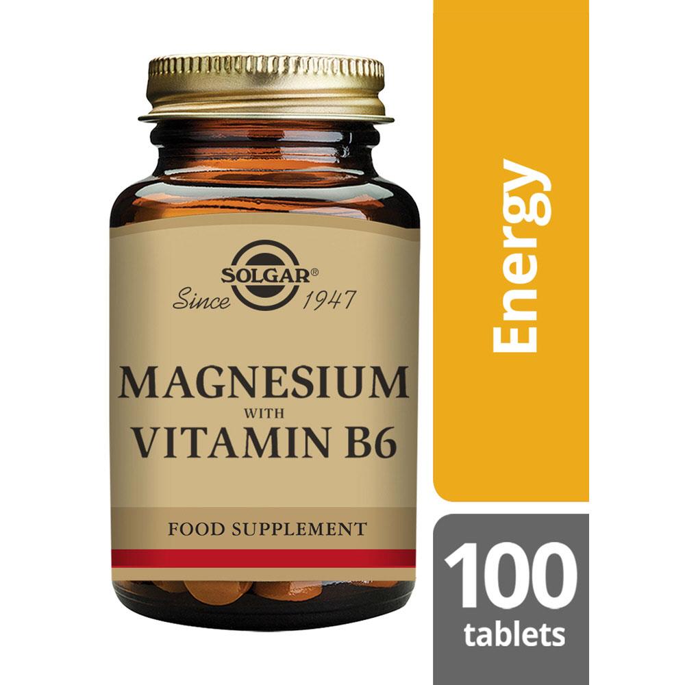 Solgar Magnesium with Vitamin B6 100 | Health 1st Pharmacy | Monaghan ...
