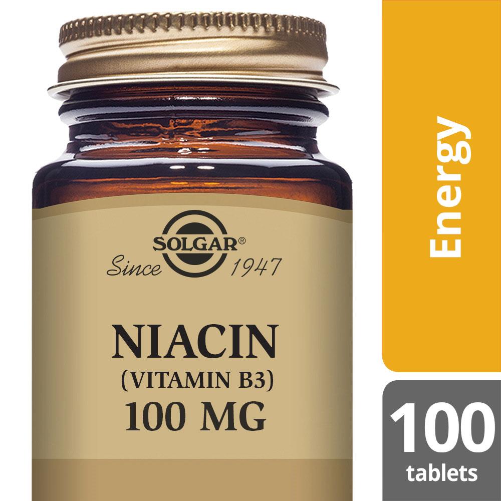 Solgar Niacin (Vitamin B3) 100 mg 100 Health 1st Pharmacy Monaghan Ireland