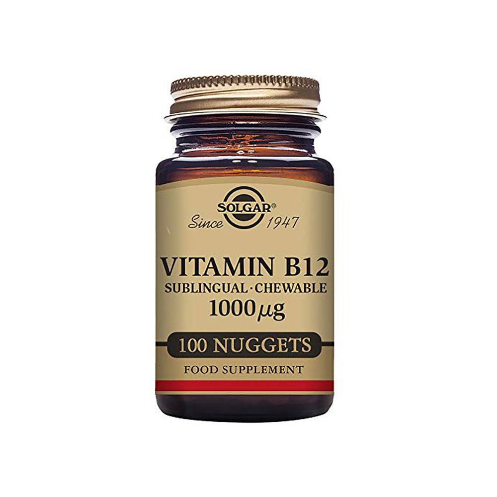 Solgar Vitamin B12 1000 ug Nuggets 100 | Health 1st Pharmacy | Monaghan ...