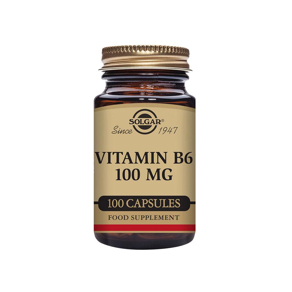 Solgar Vitamin B6 100 mg 100 Health 1st Pharmacy Monaghan Ireland