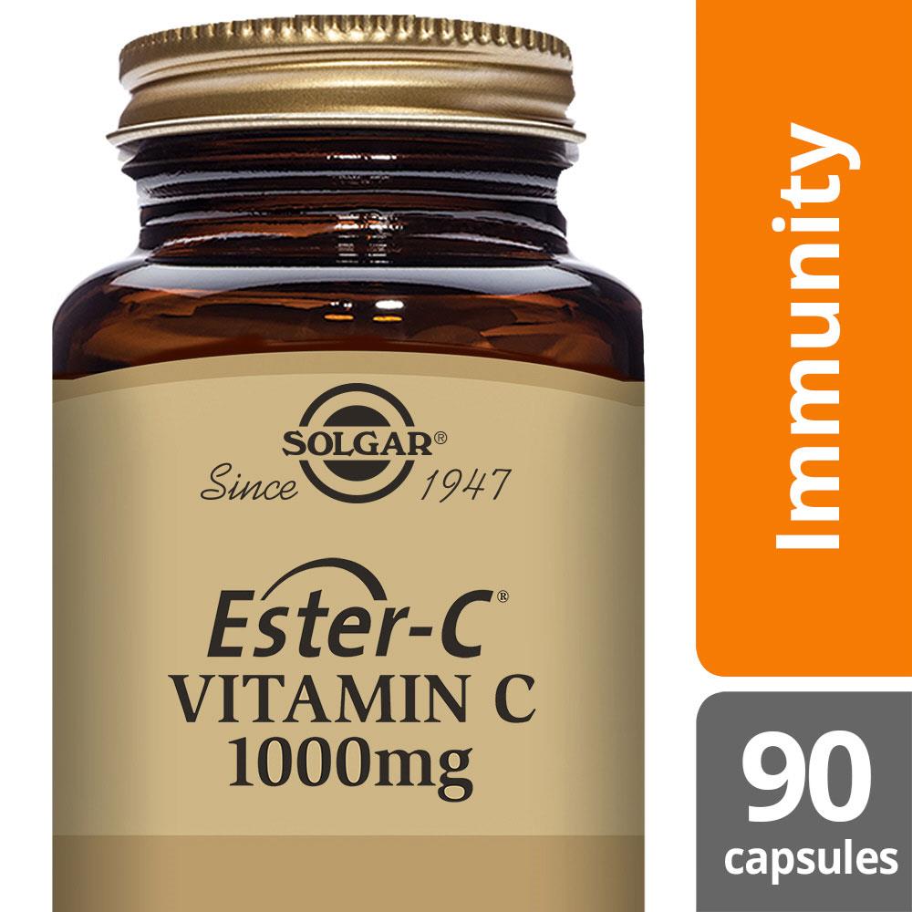 Solgar Ester-C® 1000 mg Vitamin C 90 | Health 1st Pharmacy | Monaghan ...