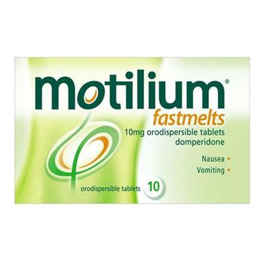 Motilium Fastmelts For Nausea & Vomiting 10 Tablets