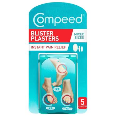 COMPEED BLISTER PLASTERS MIXED SIZE 5S