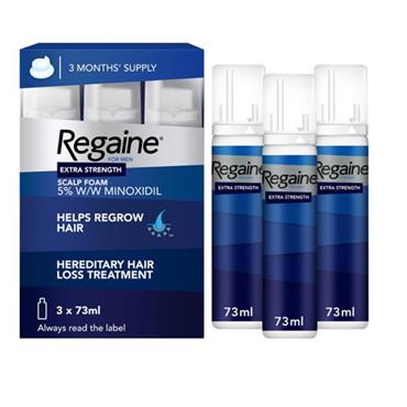 Regaine Men Foam  5% 3 Month Supply Pack
