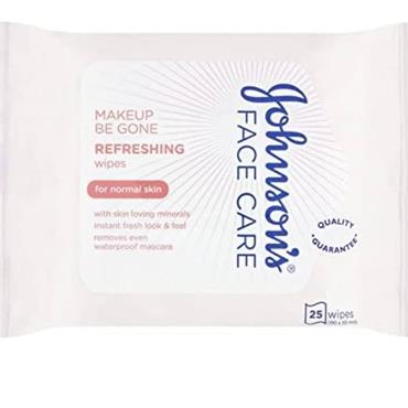 JOHNSONS MAKE UP BE GONE WIPES NORMAL SKIN