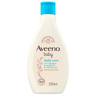 AVEENO Baby Daily Care 2-in-1 Shampoo & Conditioner 250ml