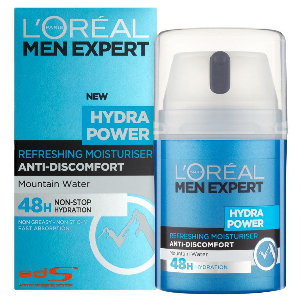 L'Oreal Men Expert Hydra Power Refreshing Moisturiser 50ml Health 1st