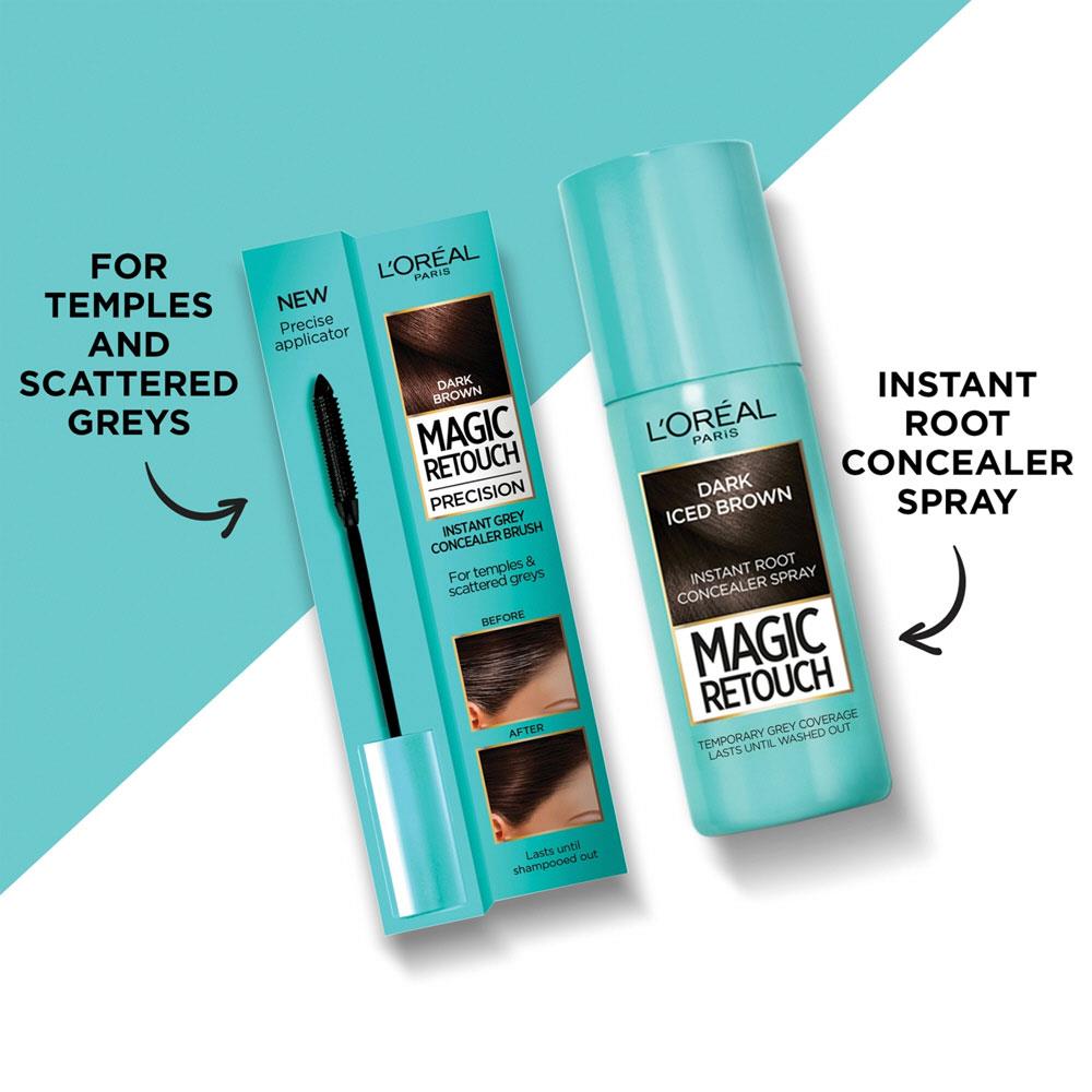 Magic Retouch Dark Iced Brown Root Touch Up 75ml Health 1st Pharmacy