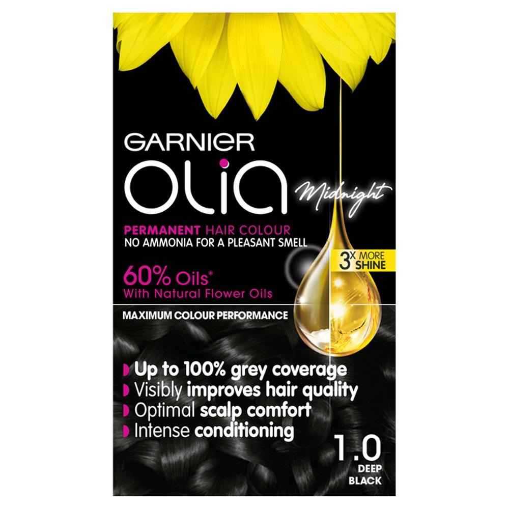 Garnier Olia 1.0 Deep Black Permanent Hair Dye Health 1st Pharmacy