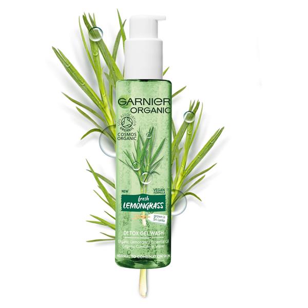 garnier organic gel wash