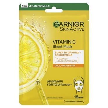 Garnier Vitamin C Brightening & Hydrating Sheet Mask 