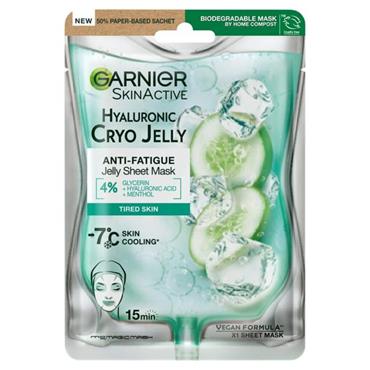 Garnier Hyaluronic Acid & Icy Cucumber Jelly Face Mask