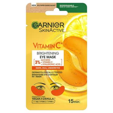 Garnier Brightening Eye Mask with Vitamin C 