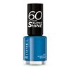 RIMMEL 60 SECONDS SUPER SHINE NAIL POLISH BLIND FOLD ME BLUE 823