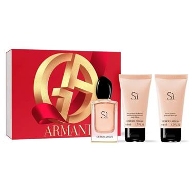 Giorgio Armani SI 50ml Eau de Parfum 3 Piece Set For Women