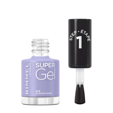 RIMMEL SUPER GEL NAIL POLISH PURPLE HAZE 028