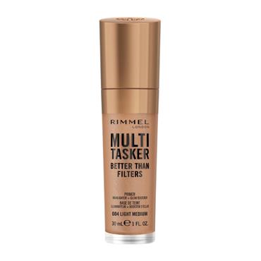 RIMMEL MULTI TASKER BETTER THAN FILLERS PRIMER HIGHLIGHTER AND GLOW BOOSTER LIGHT MEDIUM 004