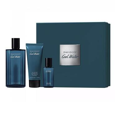 Coolwater Men's Gift Set (125ml EDT, 75ml Shower Gel, 15ml EDT)