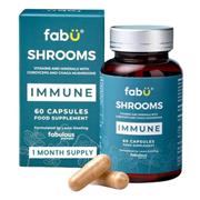 Fabu Shrooms Active & Immune 60 Capsules
