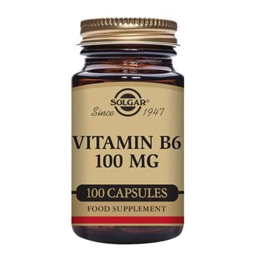 Solgar Vitamin B6 100mg 100 Capsules 