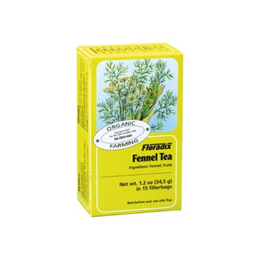 FLORADIX Organic Fennel Tea 15 Teabags