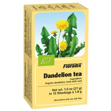 FLORADIX Organic Dandelion Tea 15 Teabags