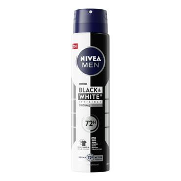 NIVEA MEN Deodorant Black & White Invisible Original 250ml