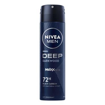 NIVEA Men Deep Darkwood Deodorant 150ml