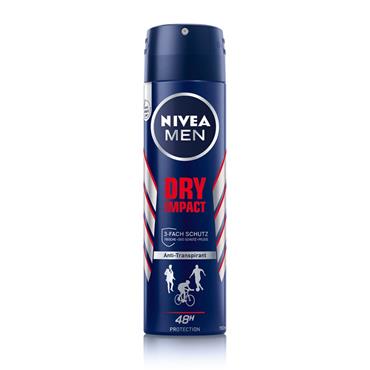 Nivea MEN Deodorant Dry Impact Spray 150ml