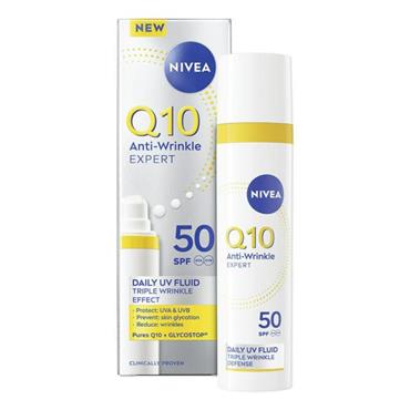 NIVEA Q10 Anti Wrinkle Expert Daily SPF50 Fluid 40ML