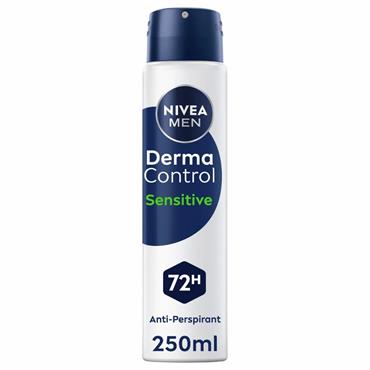 Nivea Deodorant MEN Derma Control Sensitive Spray 250ML