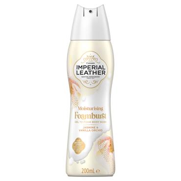 IMPERIAL LEATHER MOISTURISING FOAM BURST JASMINE & VANILLA 200ML