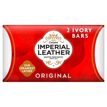 IMPERIAL LEATHER ORIGINAL SOAP 2 PACK