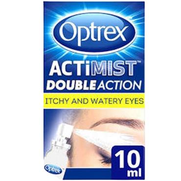 Optrex Acti-Mist Relief Eye Spray For Itchy and Watery Eyes 10ml