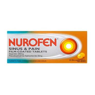 Nurofen Sinus & Pain 24 Tablets
