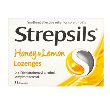 Strepsils Honey & Lemon 36 Lozenges