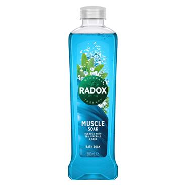 RADOX MUSCLE SOAK BATH SOAK 500ML