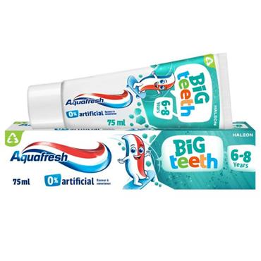 AQUAFRESH BIG TEETH 6 TO 8 YEARS TOOTHPASTE 50ML