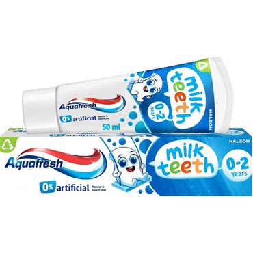 AQUAFRESH MILK TEETH 0 TO 2 YEARS 50ML