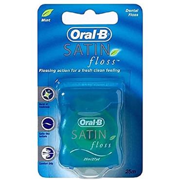 ORAL B SATIN FLOSS