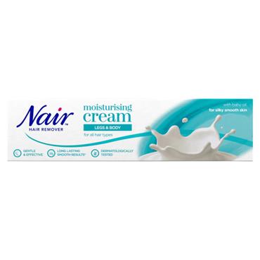 NAIR MOISTURISING HAIR REMOVAL CREAM FOR LEGS & BODY 100ML