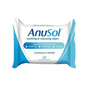 Anusol Soothing & Cleansing Wipes 30 Pack
