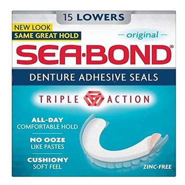 SEABOND DENTURE 15 LOWERS