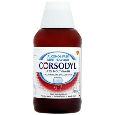 CORSODYL MINT AF MOUTHWASH 300ML