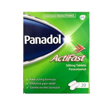 Panadol Actifast (Paracetamol) 20 Pack