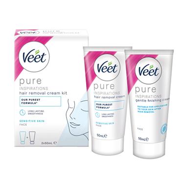 VEET PURE HAIR REMOVAL CREAM KIT